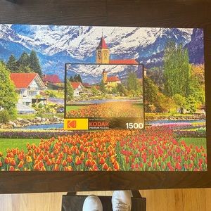 Three Kodak 1500 Piece Puzzles